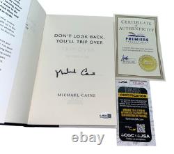 MICHAEL CAINE Hand Signed MY GUIDE TO LIFE Book Authentic Autograph JSA COA Cert