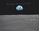 Michael Collins Apollo 11 -earthrise- Nasa Hand Signed 8 X 10 Photo Withcoa Mint