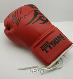 MIKE TYSON HAND SIGNED Autographed OFFICIAL BOXING GLOVE UNFRAMED Genuine 100%