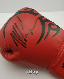 MIKE TYSON HAND SIGNED Autographed OFFICIAL BOXING GLOVE UNFRAMED Genuine 100%