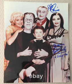 MUNSTERS CAST Hand Signed Autographed PHOTO WithCOA LEWIS, DECARLO, PATRICK