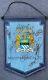 Manchester City Pennant Hand-signed By 9 Legends Fantastic Autographs