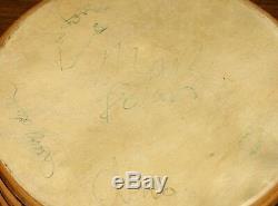 Marc Bolan & T Rex Authentic Hand Signed Autographed Tambourine Tiffany's 1975