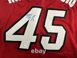 Marco Rubio Hand Signed Autographed Miami Heat Jesey James Spence Jsa Certified