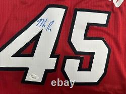 Marco Rubio Hand Signed Autographed Miami Heat Jesey James Spence Jsa Certified