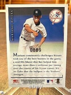 Mariano Rivera 1998 Donruss Signature Series Hand Signed Millennium Marks #889