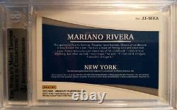 Mariano Rivera Signed 2021 Panini Jumbo Yankees Jersey 42/49 Last To Wear #42