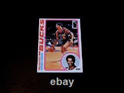 Marques Johnson 1978 Topps #126 Autographed Rookie Card Bucks'70s Auto RC NBA