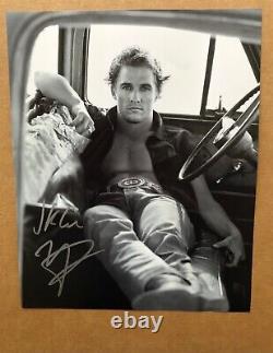 Mathew McConaughey 8 x10 Hand Signed Autographed Photo includes COA