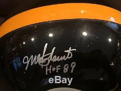 Mel Blount AUTOGRAPH Pittsburgh Steeler Hand Signed HOF Full Size Helmet JSA COA