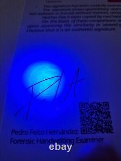 Messi Messi captain armban original Hand Signed FCB certificate of authenticity