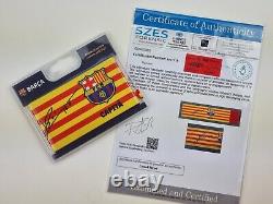 Messi Messi captain armban original Hand Signed FCB certificate of authenticity