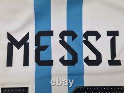 Messi autographed Argentina jersey Hand Signed. Guaranteed original unpublished