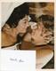Michael Caine Hand Signed Notecard + Photograph
