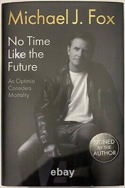 Michael J Fox Hand Signed No Time Like The Future Film Autograph