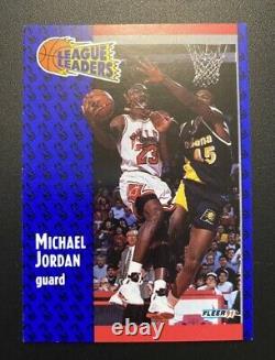 Michael Jordan Hand-Signed Autograph AUTO Trading Card 1991 FLEER #220 No coa
