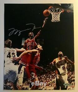Michael Jordan Hand Signed autograph 8x10 photo Upper Deck authentic last dance