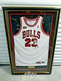 Michael Jordan Uda Upper Deck Autographed Nba Finals Jersey Hand Painted #2/6