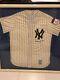 Mickey Mantle Hand Signed Auto Autograph Jersey New York Yankees