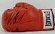 Mike Tyson Signed Red Everlast Left Handed Boxing Glove Jsa Witness Autograph