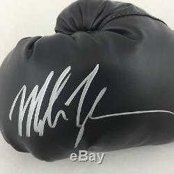 Mike Tyson signed Everlast boxing autographed left hand glove Jsa witness coa