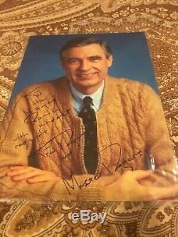 Mister Rogers 5x7 Handsigned Photo ONE DAY SALE