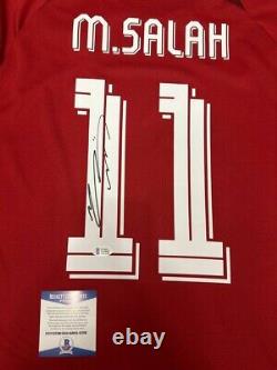 Mohamed Salah autographed hand signed jersey Liverpool BAS Authentication