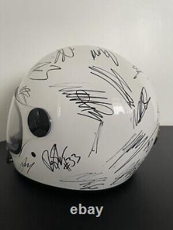 MotoGP 2023 Hand Signed Helmet 30 Autographs Moto2 / Moto3 Marquez Bagnaia