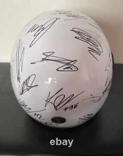 MotoGP 2023 Hand Signed Helmet 30 Autographs Moto2 / Moto3 Marquez Bagnaia