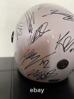 MotoGP 2023 Hand Signed Helmet 30 Autographs Moto2 / Moto3 Marquez Bagnaia