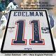 New Julian Edelman Patriots Autographed White Jersey Hand Signed Framed With Coa