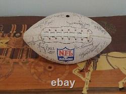 NFL ALUMNI HAND signed autographed FOOTBALL PRE OWNED