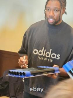 NOAH LYLES Hand Signed Olympics Baton 6x World Champion Beckett Certified BAS