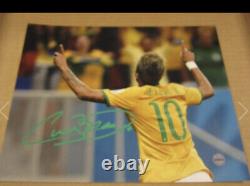 Neymar Jr. Hand Signed 8x10 Photo with COA