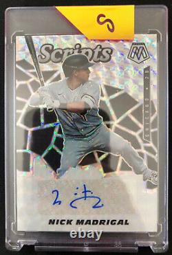 Nick Madrigal Gypsy Queen 1/1 Embellished MS Auto & Nick Madrical Mosaic Auto