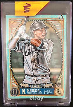 Nick Madrigal Gypsy Queen 1/1 Embellished MS Auto & Nick Madrical Mosaic Auto