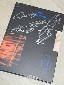 Nuest nu'est PROMO ALBUM ALL MEMBER Autographed Signed KPOP +JR HAND Message