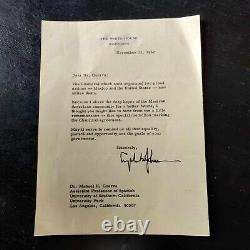 ORIGINAL Lyndon B. Johnson Hand Signed Typed Letter 11/13/1967 GREAT COND