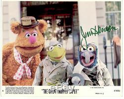 Original JIM HENSON hand signed GREAT MUPPET CAPER lobby card AUTOGRAPH Kermit