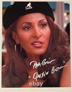 PAM GRIER Jackie Brown Hand Signed Autographed 8x10 Photo withhologram COA RARE