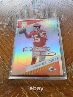 PATRICK MAHOMES II 2023 Panini-Donruss Elite #83 (HAND-SIGNED AUTO) WithCOA (FSG)