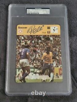 PELE 1977 Sportscaster Signed PSA/DNA Autographed? Brazil Pelé? Rei