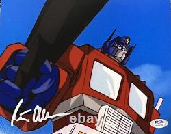 PETER CULLEN HAND SIGNED 8x10 PHOTO TRANSFORMERS OPTIMUS PRIME AUTOGRAPH PSA COA