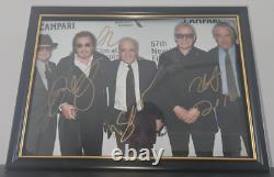 Pacino Scorsese Peschi De Niro Hand Signed The Irishman With Coa Framed