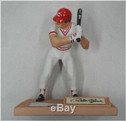 Pete Rose Hand Signed Autographed Gartlan Statue in Box Reds Phillies