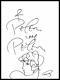 Peter Max Signed Autograph Hand Drawn Original Art Sketch Very Rare, 1/1 Pop Art
