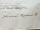 President Theodore Roosevelt Boldly Hand Signed 1907 Presidential Appointment