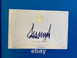 President Trump Hand Signed Book Save America