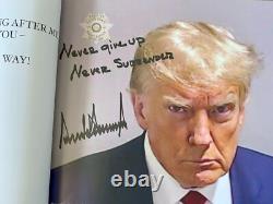 President Trump Hand Signed Book Save America