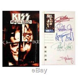 Psycho Circus Book 1 Hand Signed By Band & Todd McFarlane KISS Band Autograph